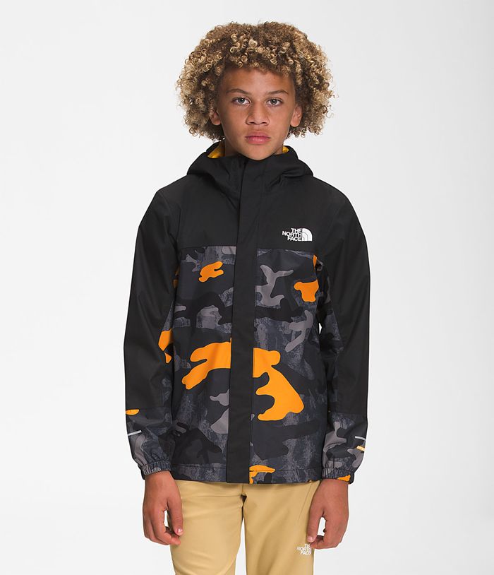 The North Face Kurtka Dziecięca Camo Drukowane Antora Przeciwdeszczowa - XCLI53749